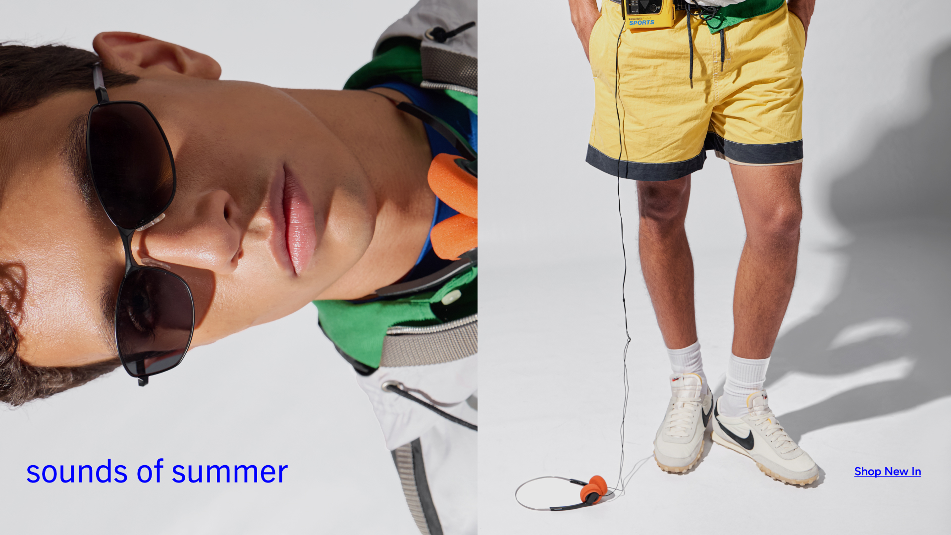 Level Shoes Sounds of Summer campaign — Shop New In