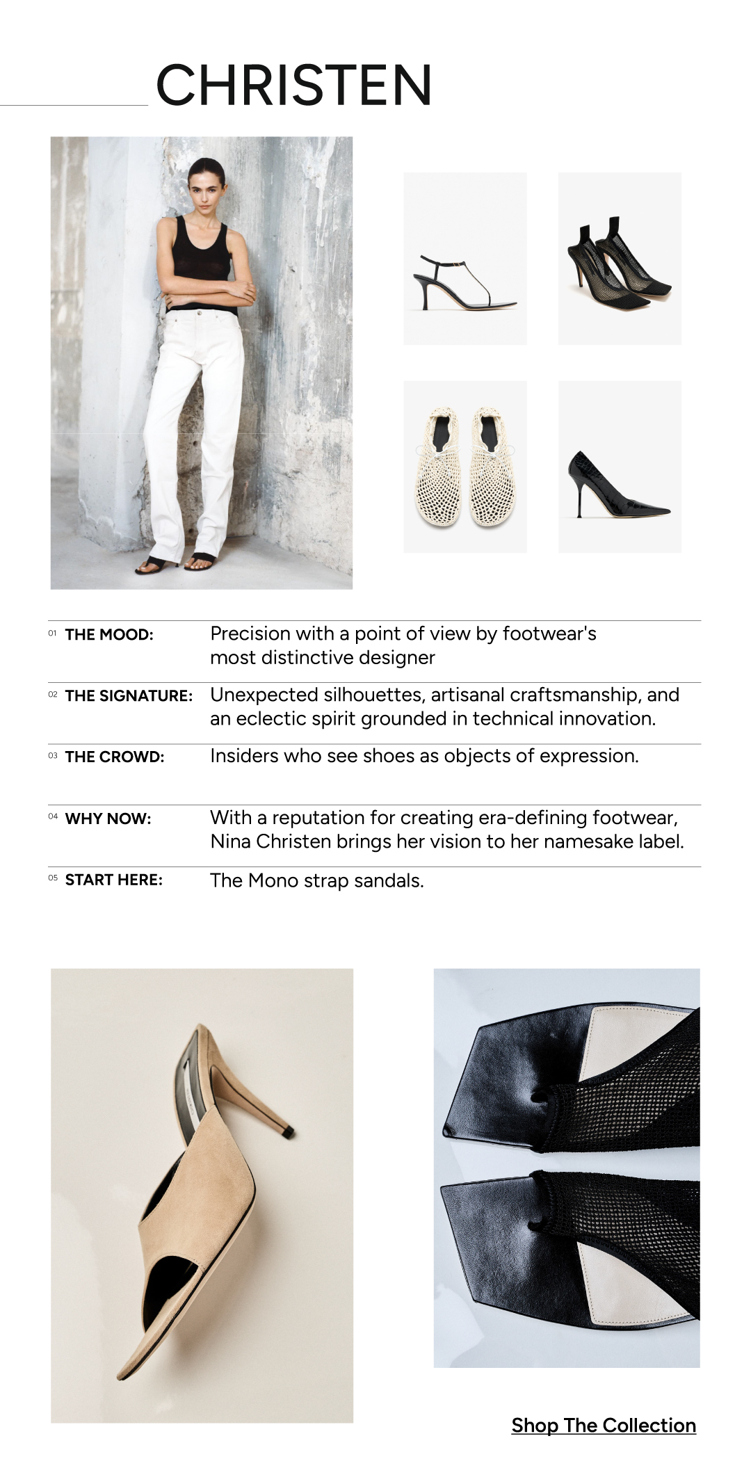 Fendi brand banner — heels, Baguette bag, FF logo earrings, sunglasses, and slingback pumps. Daring creativity since 1925. Shop The Collection
