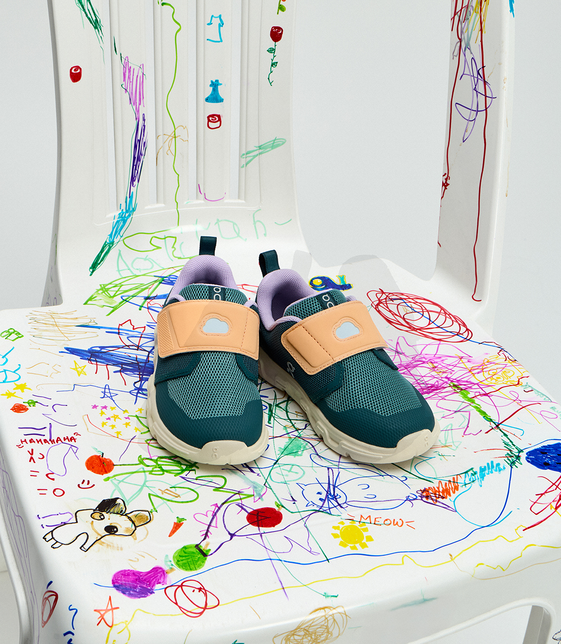 On Running kids' sneakers — Back to School 2026 campaign