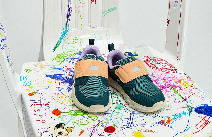 On Running kids' sneakers — Back to School 2026 campaign